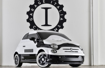 Fiat 500e Stormtrooper custom