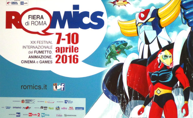 Go Nagai al Romics 2016