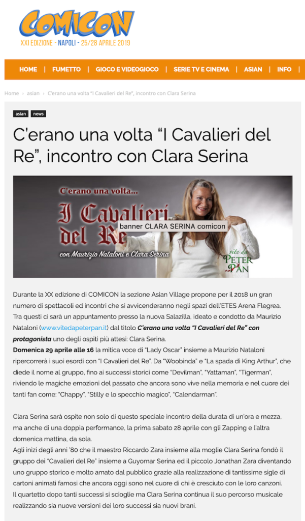 Comicon 2018 | Clara Serina