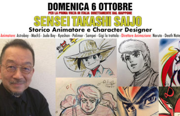 Takashi Saijo a Roma con Nippon Shock