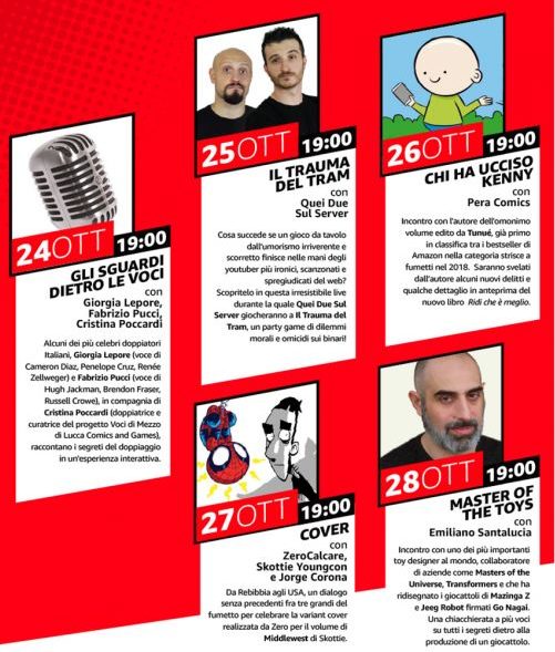 Eventi pre-festiva Lucca Changes