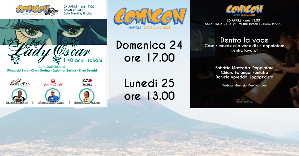 Comicon 2022 i nostri eventi