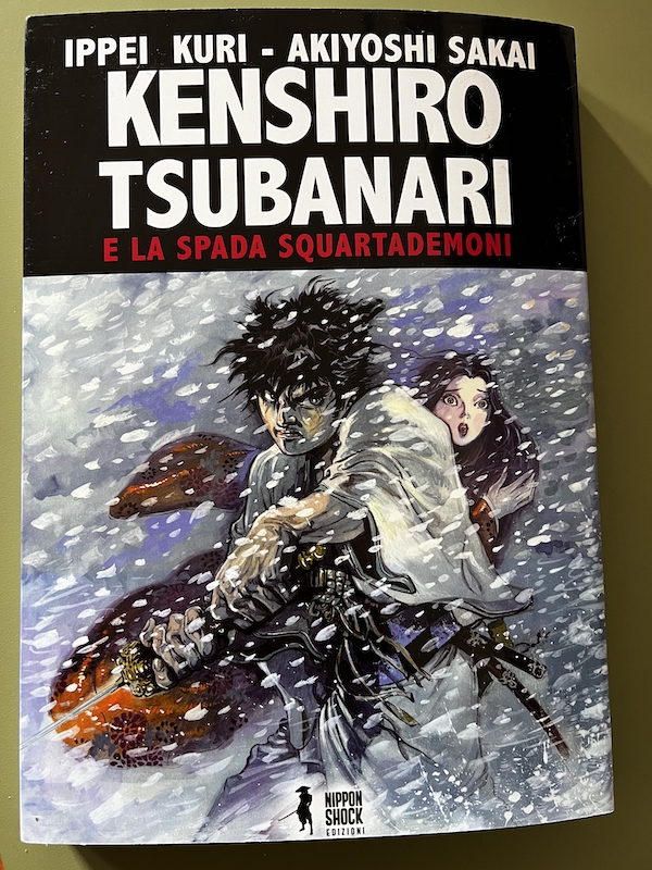Kenshiro Tsubanari e la spada squartademoni - copertina