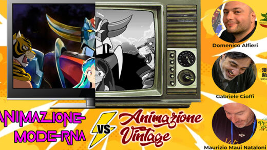 Animazione moderna vs vintage al Napoli Comicon