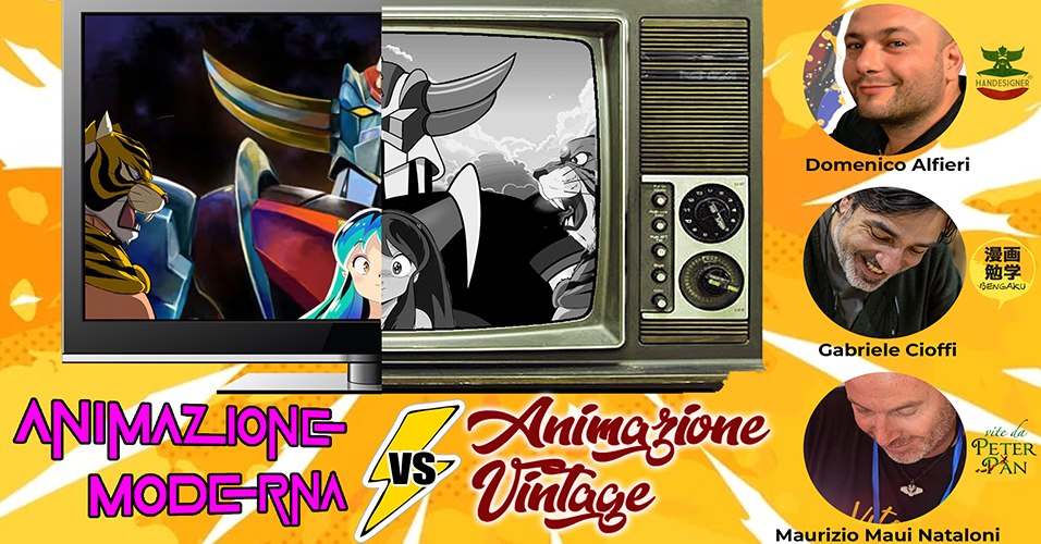 Animazione moderna vs vintage al Napoli Comicon