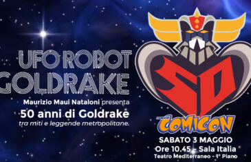 I 50 anni di Goldrake al Napoli Comicon
